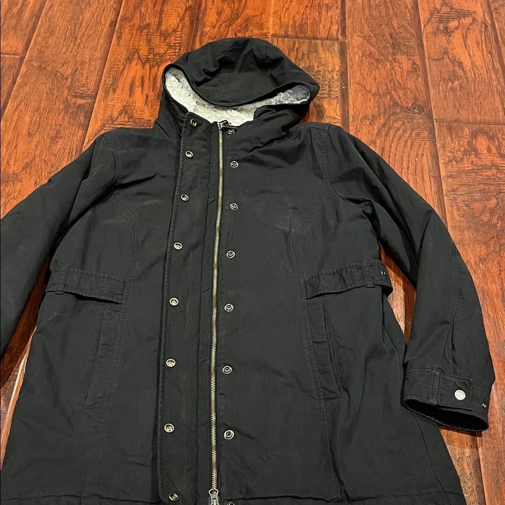Denver Hayes Black Fleece-Lined Jacket - Picture 5 of 12